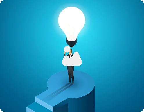 Innovation key idea illustration