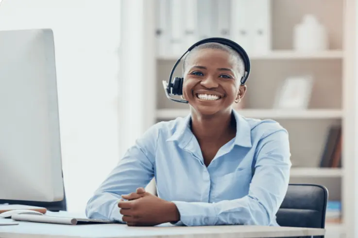 Professional woman working